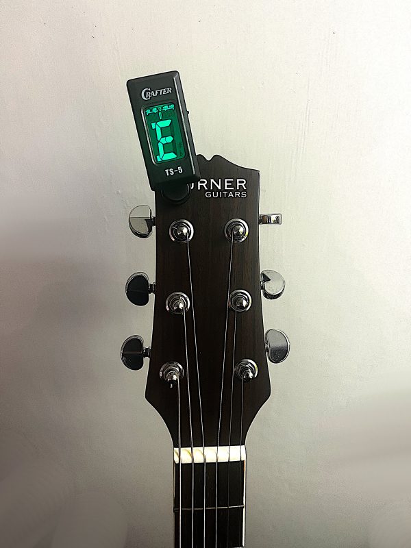 Crafter TS-5 clip on tuner for guitar, bass, ukulele etc for sale in our Sheffield guitar shop, Finale Guitar