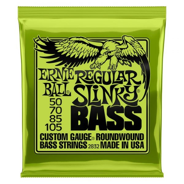 Ernie Ball Regular Slinky bass guitar strings (50-105) for sale in Sheffield or online