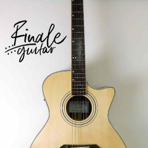 Turner 42CE grand concert electro-acoustic guitar for sale through our online guitar shop or through our Sheffield guitar shop