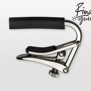 Shubb C1 mechanical guitar capo (polished nickel) for sale in our Sheffield guitar shop. Finale Guitar