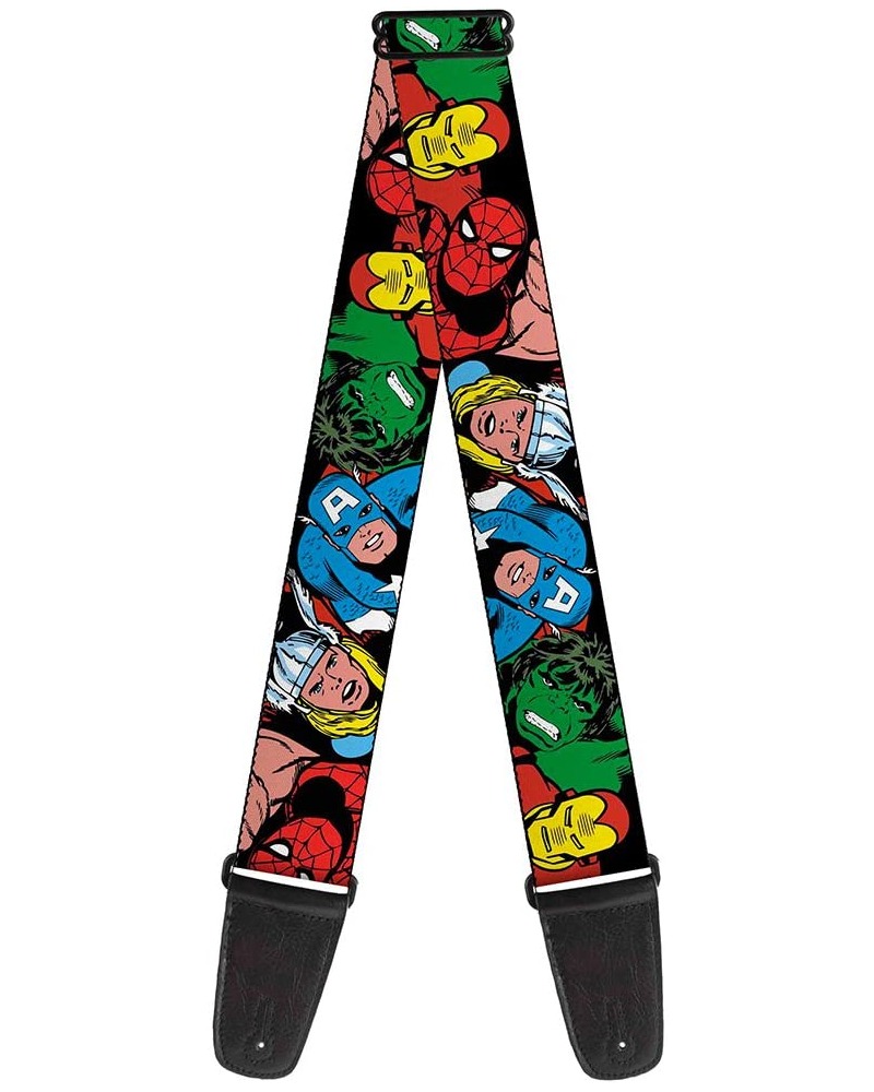 Buckle Down Marvel Superheroes acoustic or electric guitar strap for sale in our Sheffield guitar shop