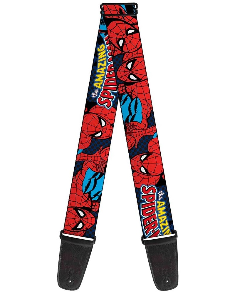 Buckle Down Marvel's Amazing Spiderman acoustic or electric guitar strap for sale in our Sheffield guitar shop