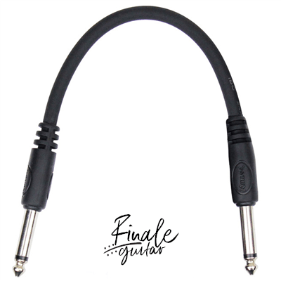 Kirlin 1/4" patch cable for electric guitar effects pedals for sale in our Sheffield guitar shop, Finale Guitar
