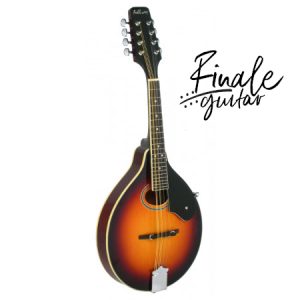 Ashbury AM-50-SB mandolin with solid spruce top for sale in our Sheffield Guitar shop, Finale Guitar