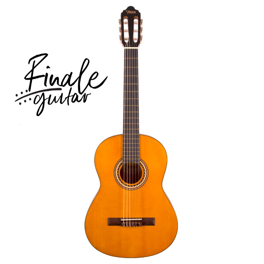 Valencia 3/4 size classical guitar kit for beginners for sale in our Sheffield guitar shop, Finale Guitar