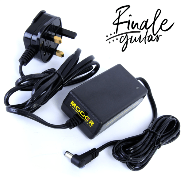 Mooer 9v centre negative electric guitar effects pedal stage power supply (switching) for sale in our Sheffield guitar shop, Finale Guitar
