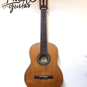 Ortega left handed classical for sale in our Sheffield Guitar shop, Finale Guitar