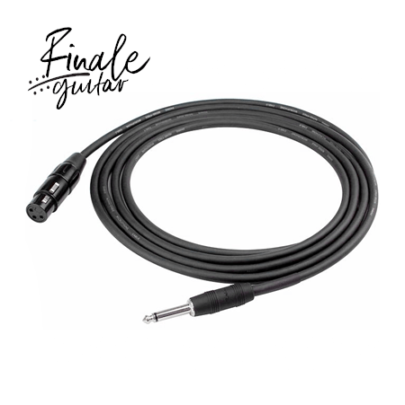 Kirlin 25ft XLR to jack cable for sale in Finale Guitar, the friendly guitar shop based in Sheffield!
