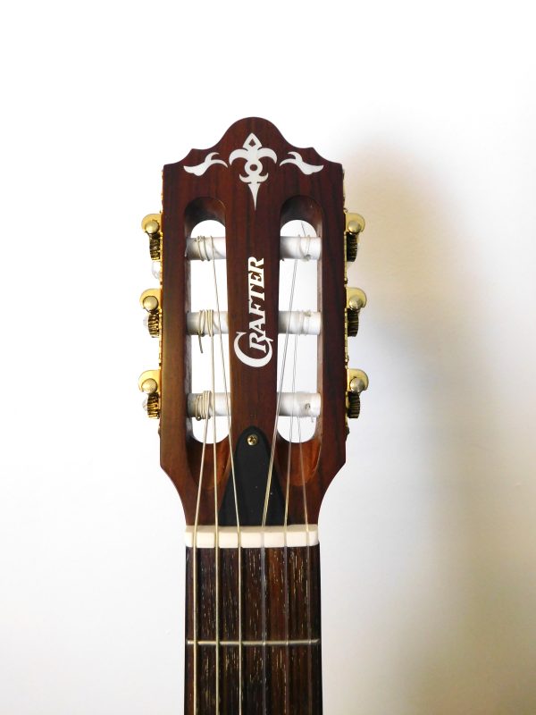 Crafter crossover electro-classical guitar for sale in our Sheffield guitar shop, Finale Guitar