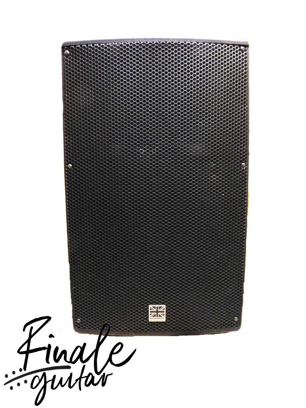 Bishop Sound PA Speaker with cover for sale in our Sheffield guitar shop, Finale Guitar