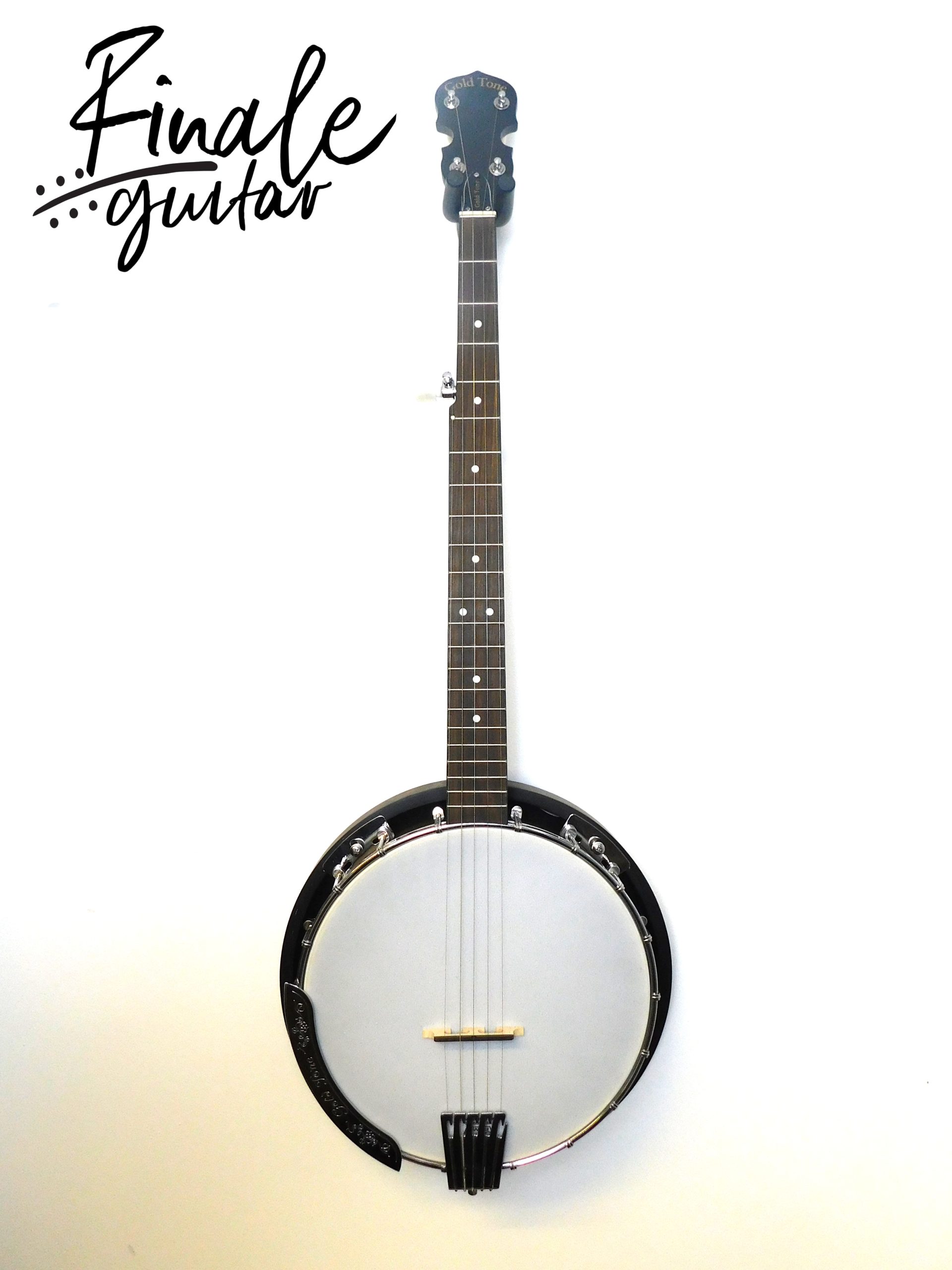 GoldTone CC-50RP as new 5 string banjo for sale in our Sheffield guitar shop, Finale Guitar