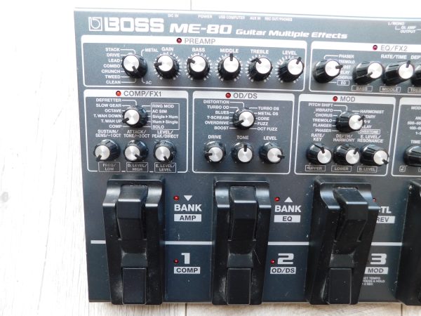Boss ME-80 for sale in our Sheffield guitar shop, Finale Guitar