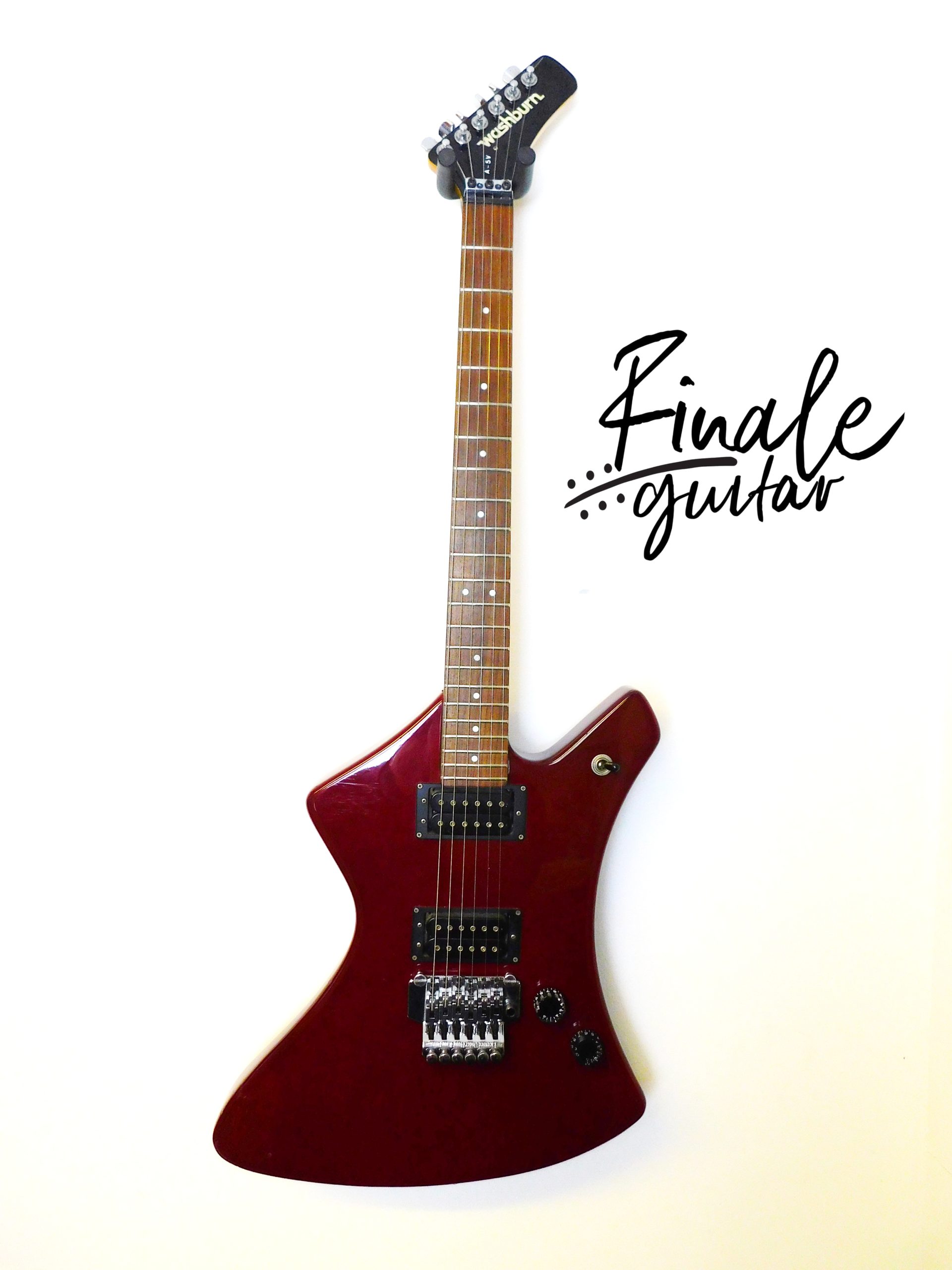 Washburn A5-V electric guitar for sale in our Sheffield guitar shop, Finale Guitar
