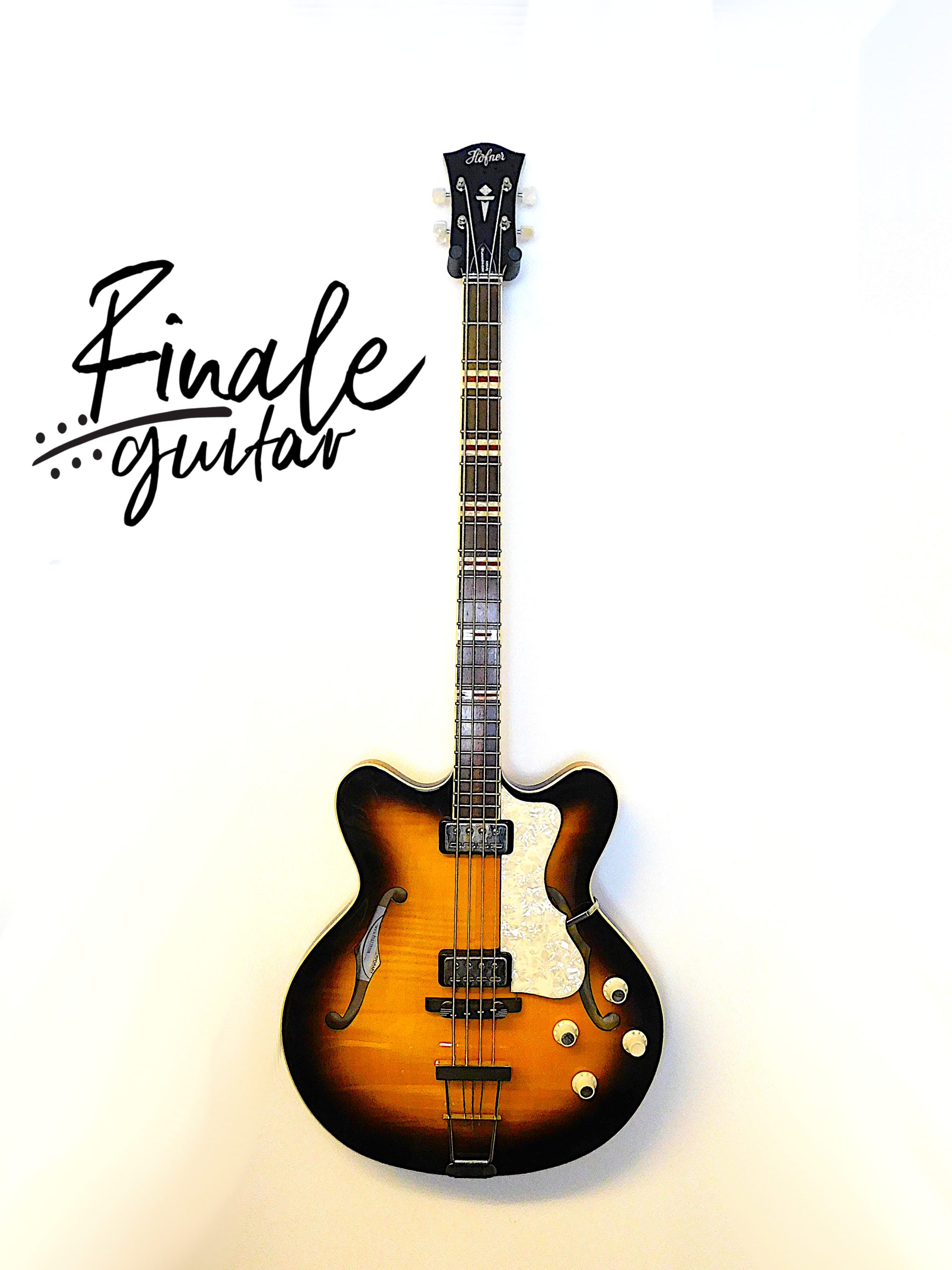Hofner Verythin 500/7 Contemporary bass (semi-hollow) for sale in our Sheffield guitar shop, Finale Guitar