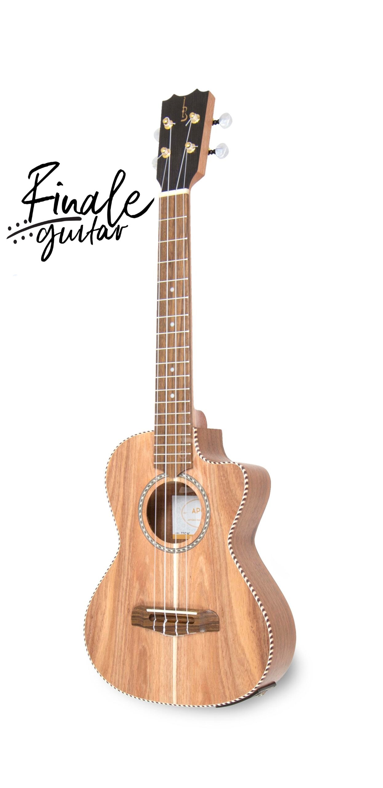 APC TTCW Tenor uke with cutaway for sale in our Sheffield guitar shop, Finale Guitar