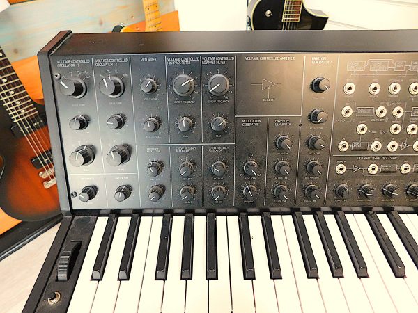 Korg MS-20 Mini monophonic synthesiser for sale in our Sheffield guitar shop, Finale Guitar