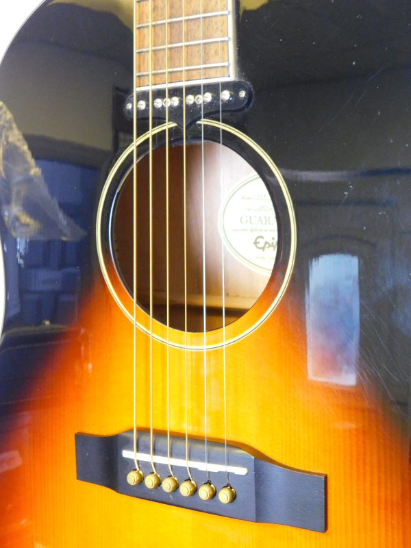 Epiphone John Lennon Signature LTD ED EJ160/VS for sale in our Sheffield guitar shop, Finale Guitar